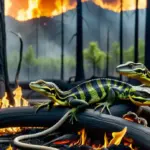 Incendios forestales: ¿Cómo afectan a la regeneración de reptiles?